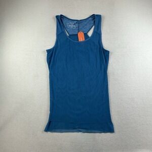 Oiselle Blue Tank Top